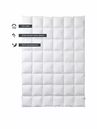 KAUFFMANN | Kassettendecke "Premium 750" 140x200cm 530g Warm | 